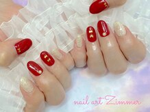 ネイルアート ジマー/60minart/パラジェル/韓国リボン