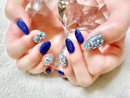 埋め尽くしネイル