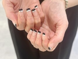 黒フレンチ　パラジェル