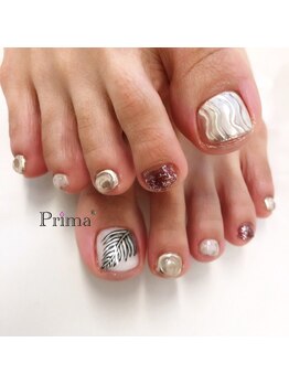 プリマ(Prima)/ニュアンス×トライバル風ネイル