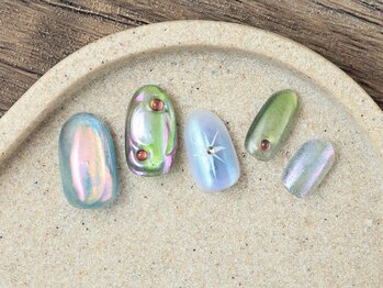 アスミズナイスネイルズ(asumi's nice nails)/10本アート例