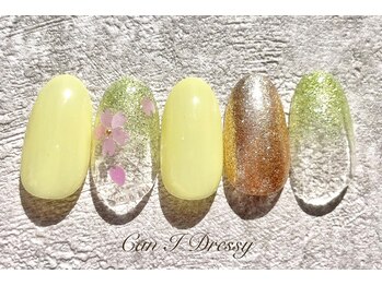 お花見ネイル￥6000