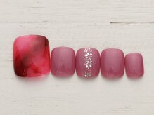 ネイルミックス 自由が丘店(Nail Mix)/べっ甲風　4990円