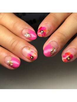 キャプラスネイル ミュウ(CAPLUS NAIL Mew)/ジェルフラワー