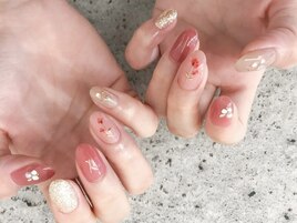 押し花ネイル　太田