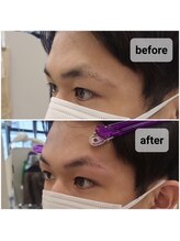 メンズビューティーカフェザパーム 大阪梅田(MEN'S BEAUTY CAFE×THE PERM)/メンズ眉毛Wax＆眉毛パーマ