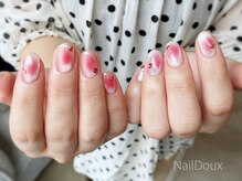 ネイル ドゥ 岡山駅前店(Nail Doux)/チークネイル