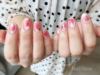 ネイル ドゥ 岡山駅前店(Nail Doux)/チークネイル