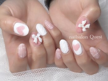 クエスト(Quest)/リボンネイルデザイン