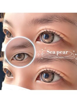 シーペアー(Sea pear)の写真/大人気*まつげパーマ（ヘッドマッサージ付）¥3630◆美容液成分配合のトリートメントで強く美しいまつ毛へ♪