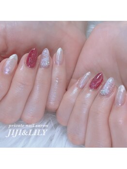 ジジ アンド リリー/雪の結晶ネイル