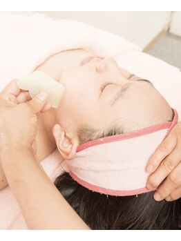 足浴堂の写真/ほうれい線・たるみケアに◎フェイスカッサで顔のむくみや、くすみもスッキリ整え、弾むようなハリ肌へ☆