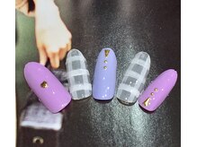 ネイルサロン リリオ(Nail Salon Ririo)/ギンガムチェック