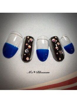 ネイルサロンアンドスクールエムズブロッサム(Nailsalon & school M's Blossom)/オフィスネイルコース￥5500