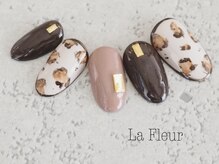 ラ フルール(La Fleur)/レオパードネイル
