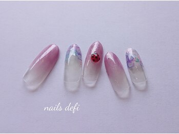 ネイルズデフィー(NAILS defi)/デザイン￥8030(新規￥5621)
