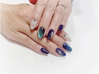 マグネットジェルネイル