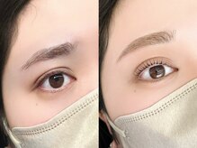 チルアンドアイ 千葉駅前店(Chill&Eye)/美眉スタイリング/BeforeAfter