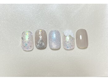 パールネイル(PEARL NAIL)/クリスマスデザイン☆定額7900円