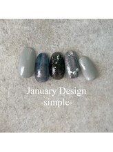 エトワールネイル 高崎筑縄町店(Etoile nail)/25年1月シンプルハンド定額