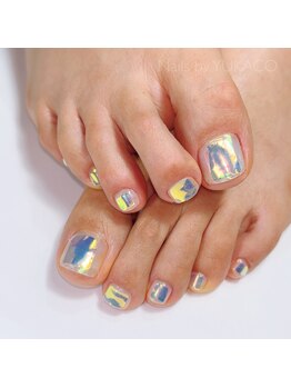 リグネイルスタジオ(Lig nail studio)/オーロラネイル