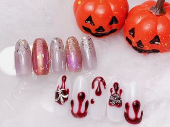 キューティプティ/ハロウィンネイル
