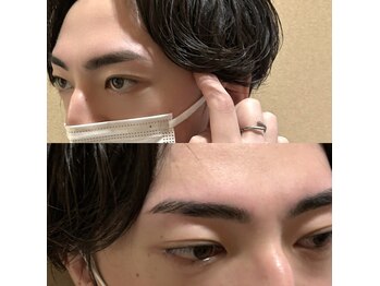 アールドヴィーヴル 東金沢店(Ar de vivre)の写真/お顔の印象は眉毛で決まる♪プロに任せてお悩み解決!骨格に合わせたデザインご提案★メンズにもオススメ◎