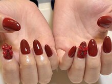 インク(inc)/ボルドーワンカラーネイル