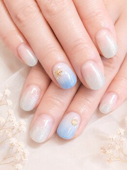 ラバーズネイル(Lover's Nail)の写真/ジェルネイルで指先からハッピーに♪カラーが出来ない方にケアメニューも充実◎フットネイルもオススメ☆