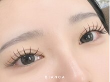 ビアンカ アイラッシュサロン 大宮店(Bianca)/フラットラッシュ100本￥5600