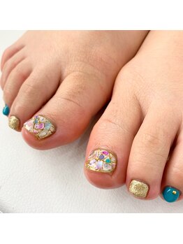 プライズアイリス アイラッシュ 池袋東口店(prize Iris eyelash)/フットデザイン