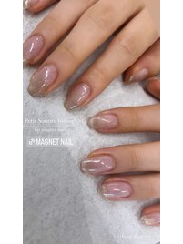 先端マグネットネイル