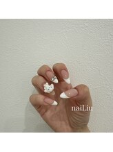 ネイリュー 倉敷店(naiLiu)/白フレンチ¥7980