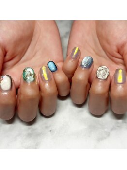 持ち込み画像 推し活ネイル