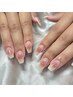 ≪6月末迄限定メニュー≫　大人気☆　チークネイル☆新規￥5000　再来￥6000