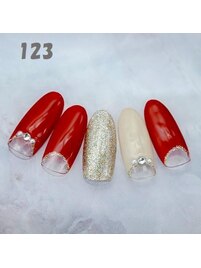 ハンドネイル：No.123