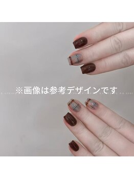 チェック定額ネイル