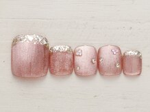 ネイルミックス 自由が丘店(Nail Mix)/ガラスフレンチ　5990円