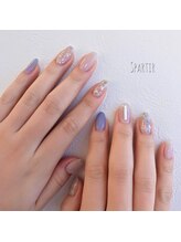 エスパルティール(Spartir)/大人な透け感ニュアンスネイル