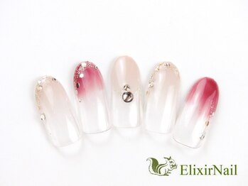 エリクサーネイル 神田(Elixir Nail)/シンプル &nbsp;/クーポン使用