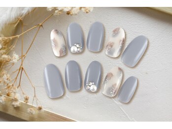 ファストネイル 立川店(FAST NAIL)/べっ甲ネイル 【11489】