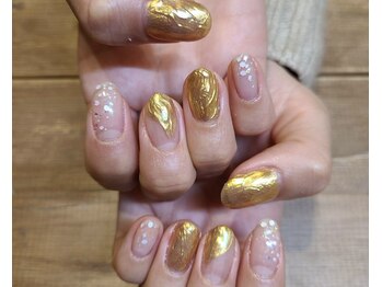 アトリエ ツメ(atelier TsuMe)/ミラーネイル/ホログラムネイル