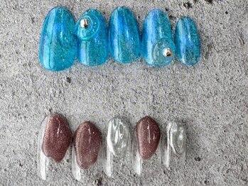 グロウ ネイル(GLOW×NAIL)/シンプル定額コース　2024年 6月