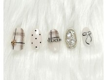 サニーサイド ウィズ マキア 茅ヶ崎店(Sunnyside with MAQUIA)/ガーリーリボンネイル