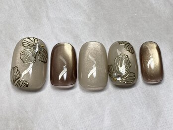 ネイル シンデレラ(Nail☆Cinderella)/60min◆フラワーネイル