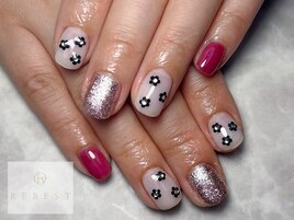 大阪/四條畷/お花ネイル