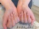 ケイコ ネイル アンド ビューティーサロン(keiko nail＆beauty salon)の写真/お手元を最大限綺麗に魅せるネイルをご提供☆毎月通りやすく高満足度な仕上がり届け