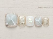 ネイルミックス 自由が丘店(Nail Mix)/大理石ネイル　5990円