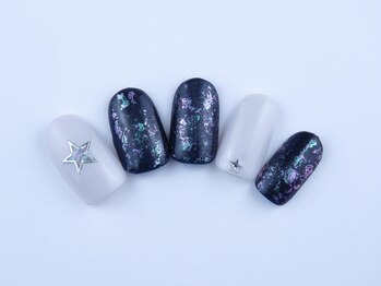 まつげアンドネイル ディアマンローズ(DIAMANT ROSE)/ギャラクシーネイル・90分6930円