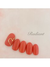 ラディアント 学芸大学(Radiant)/バレンタインネイル